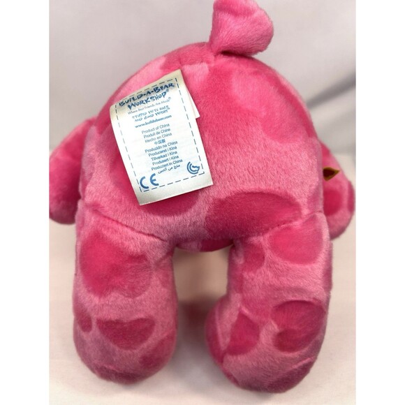 Hello Kitty Build-A-Bear Valentine's Day Pink Hearts Plush 2013 - No Bow - Picture 9 of 11
